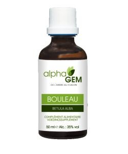 Bouleau (Betula alba) bourgeon BIO, 50 ml